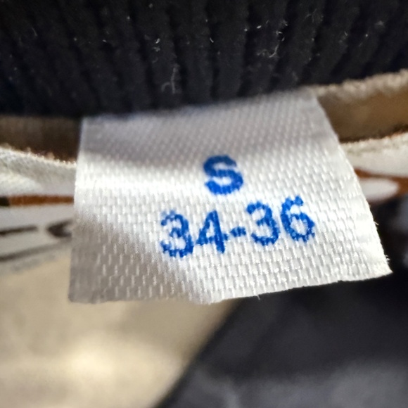 Vintage Retro Varsity Jacket Black Silky Polyester by Eagle USA EUC Women Small - Picture 8 of 9